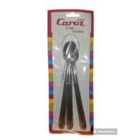 CUCHARA TRAGO LARGO METAL X 3