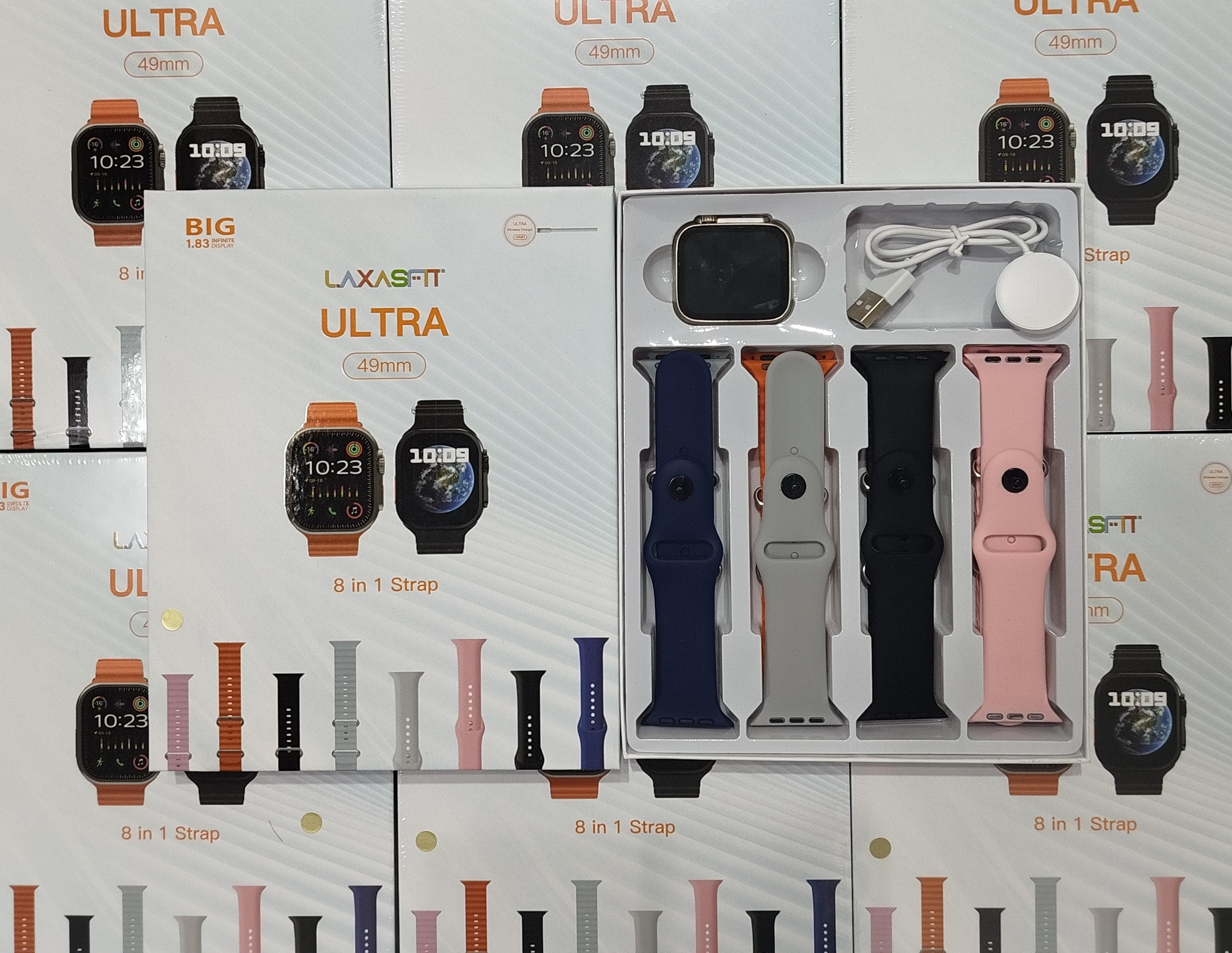 RELOJ 8 EN 1 SMART WATCH XM-81 (OFERTA)