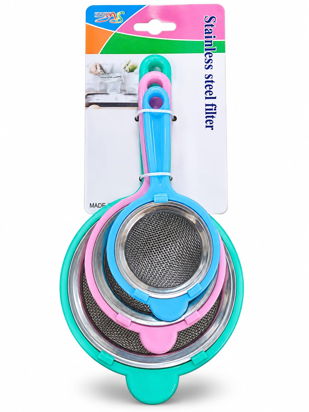 COLADOR PLASTICO X 3 PCS IP79