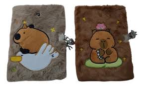DIARIO INTIMO PELUCHE CAPIBARA