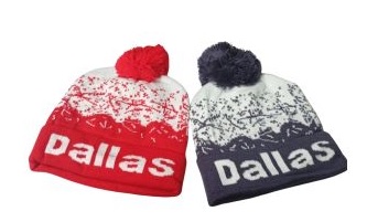 GORRO LANA POMPON FORRADO DALLAS