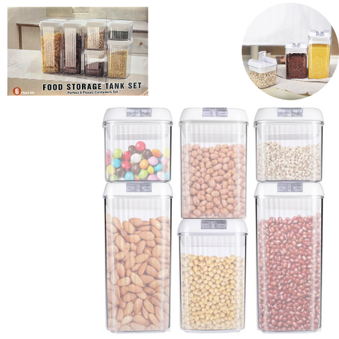 ORGANIZADOR DE ALIMENTOS 6PCS