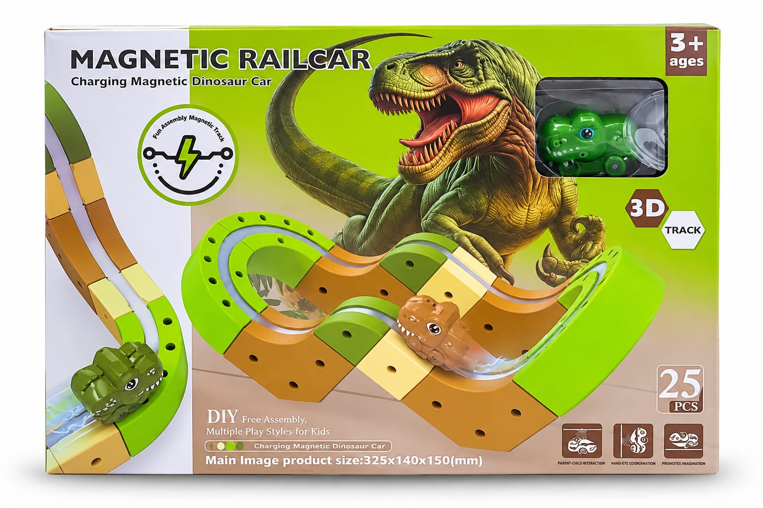 PISTA MAGNETICA DE DINOSAURIOS G137-6