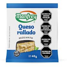 QUESO RALLADO MANFREY 40G