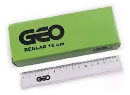 REGLA GEO 15 CM