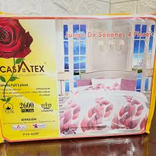 SABANAS CASATEX 4 PIEZAS QWEEN 