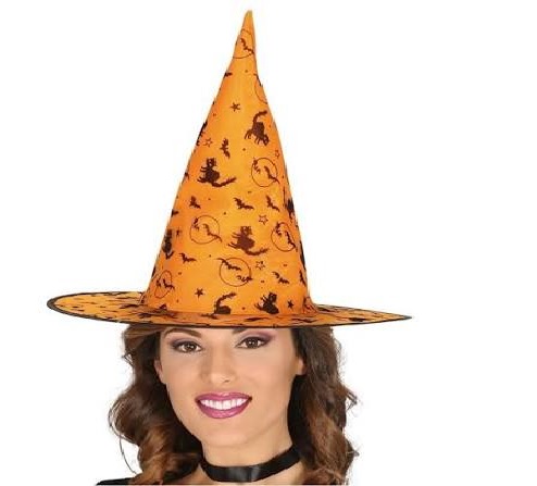 SOMBRERO BRUJAS HALLOWEEN