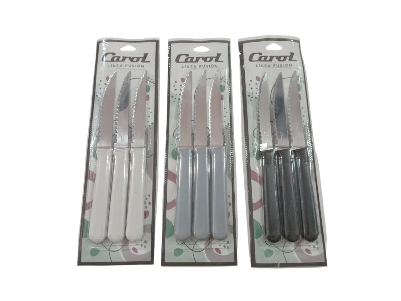 CUCHILLO DE MESA X3 CAROL